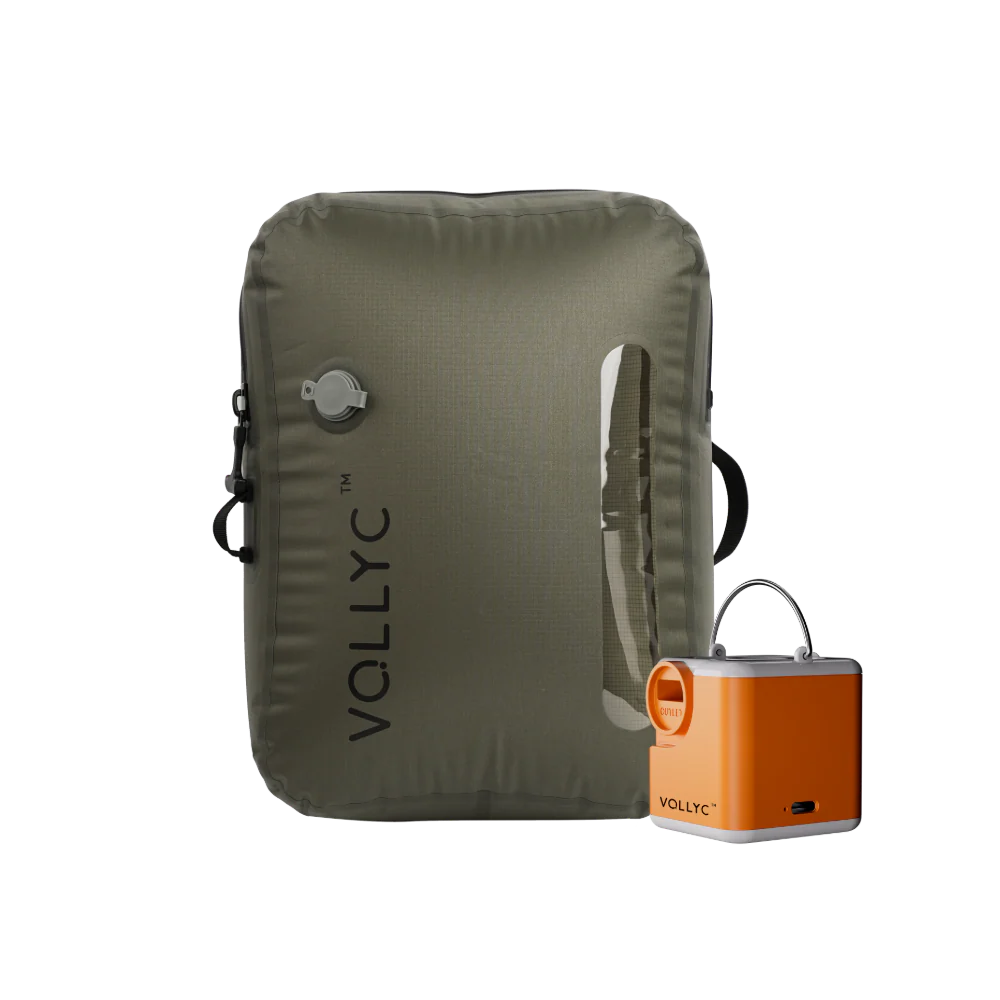 FLEXTAIL X VOLLYC EZY SET BUNDLE - 3 Size Waterproof Travel Vacuum Pack For Luggage Space Saving - Image 17