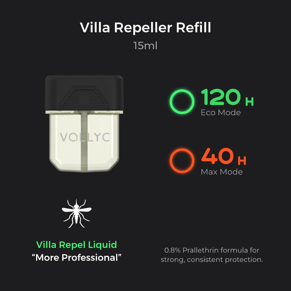 VILLA REPELLER - 3 IN 1 Mosquito Repellent:Repel. Diffuse. Illuminate - Image 5