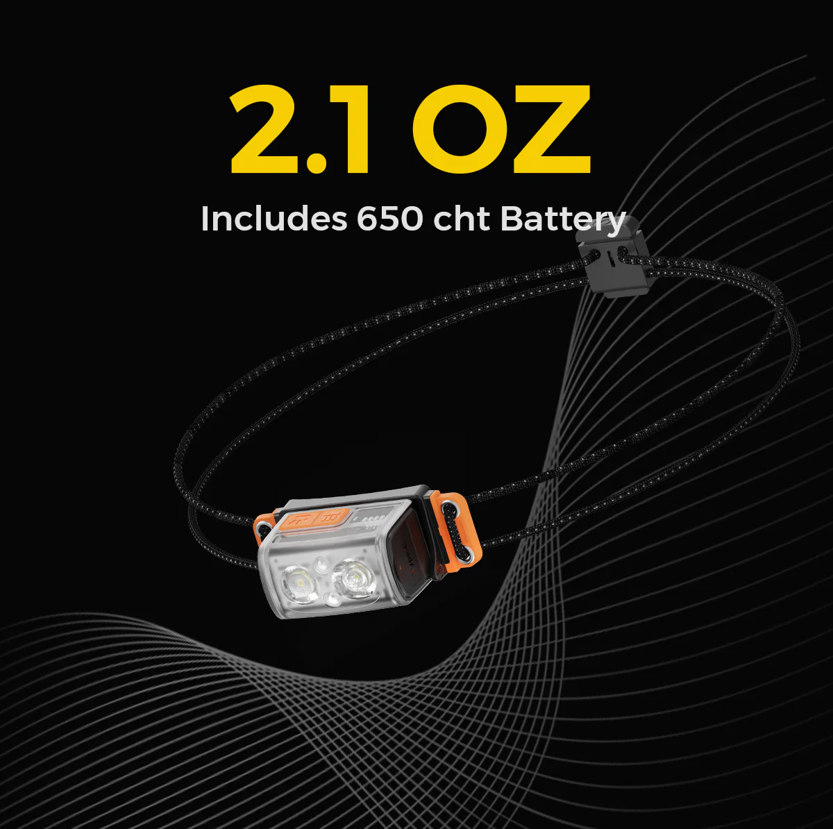 TINY HELIO 600Z - High-Performance Lightweight Headlamp With Battery - Image 5
