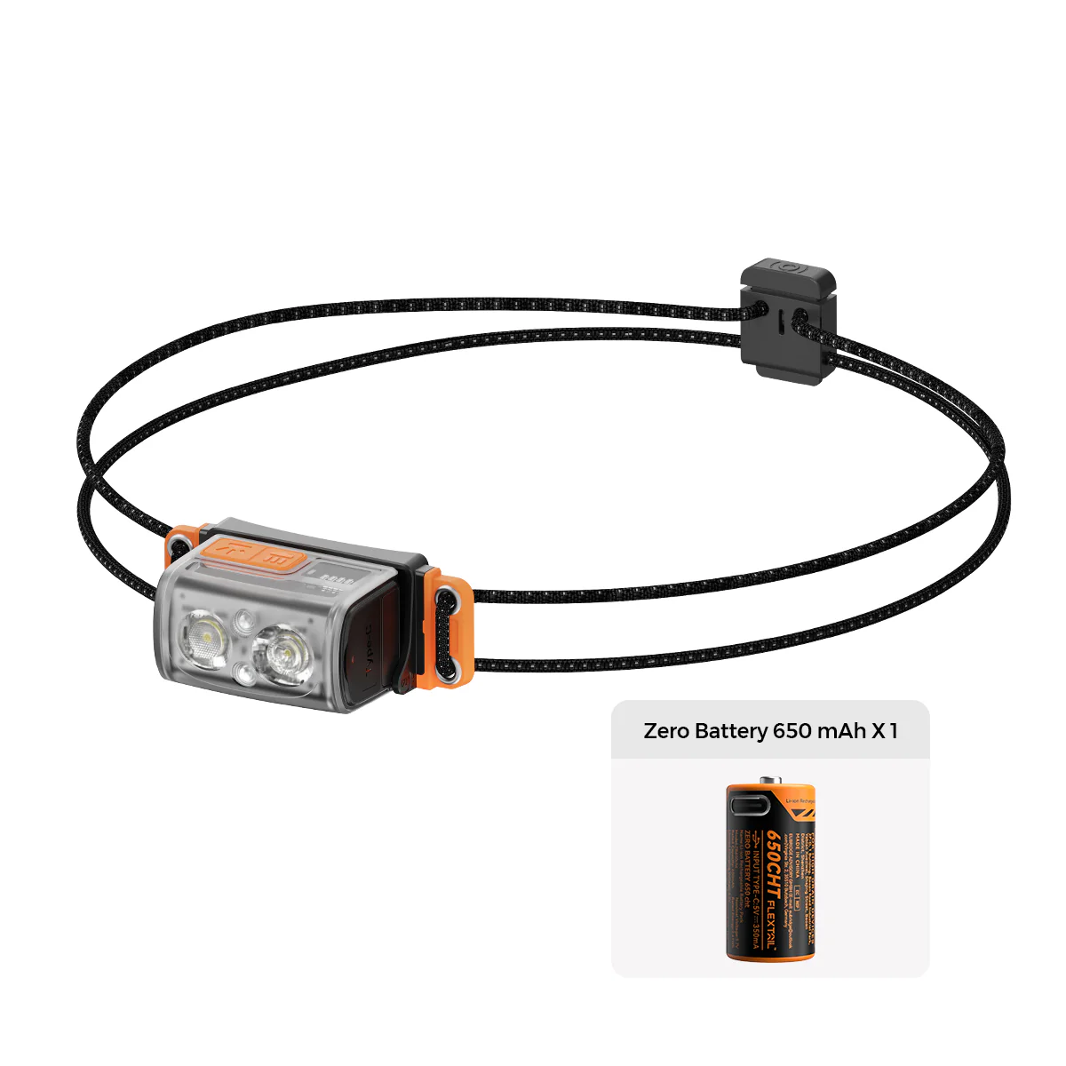 TINY HELIO 600Z - High-Performance Lightweight Headlamp With Battery - Image 9