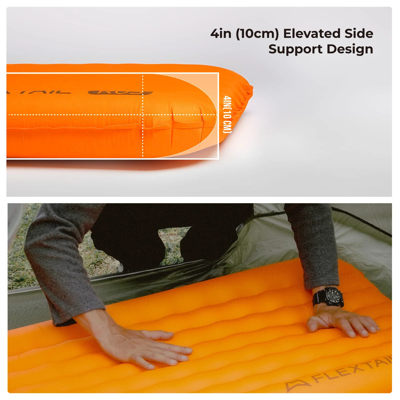 TINY Sleeping Pad R05 Large- Larger, Lighter, More Comfortable (196cm, 5 R-value) - Image 8